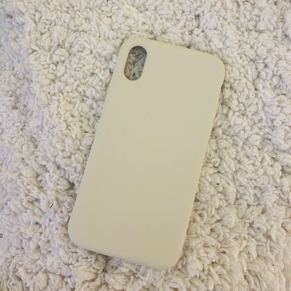 NEW Satin White IPhone XS Case